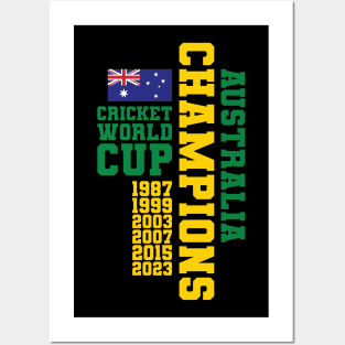 Australia Champs Posters and Art